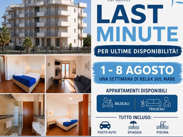 Last Minute 01.08 - 08.08